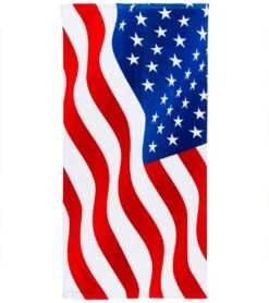 American Flag Stars & Stripes Beach Towel