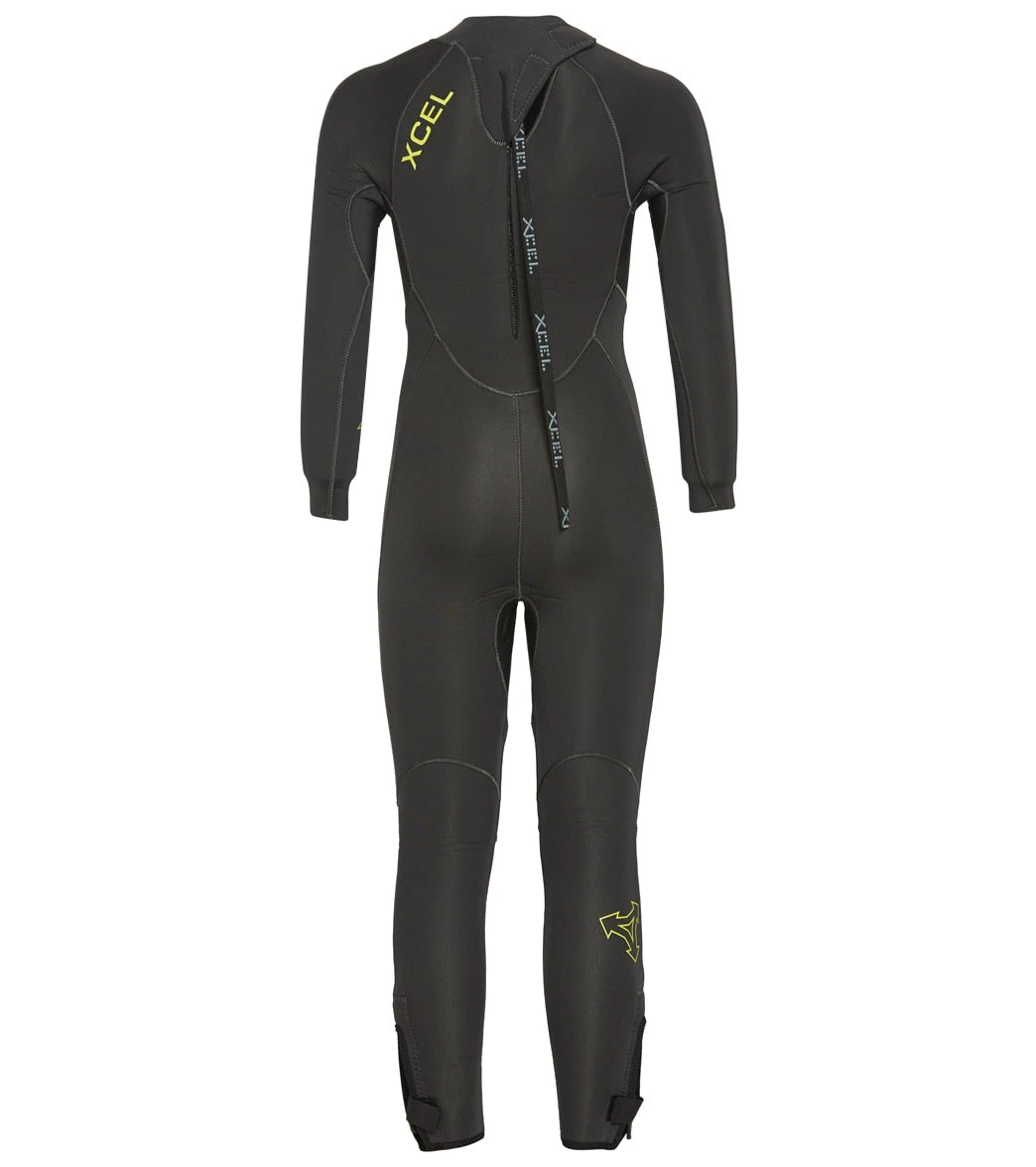 Xcel Youth 5/4mm Axis Back Zip Full Wetsuit 2 Xcel Youth 5/4mm Axis Back Zip Full Wetsuit - Image 2