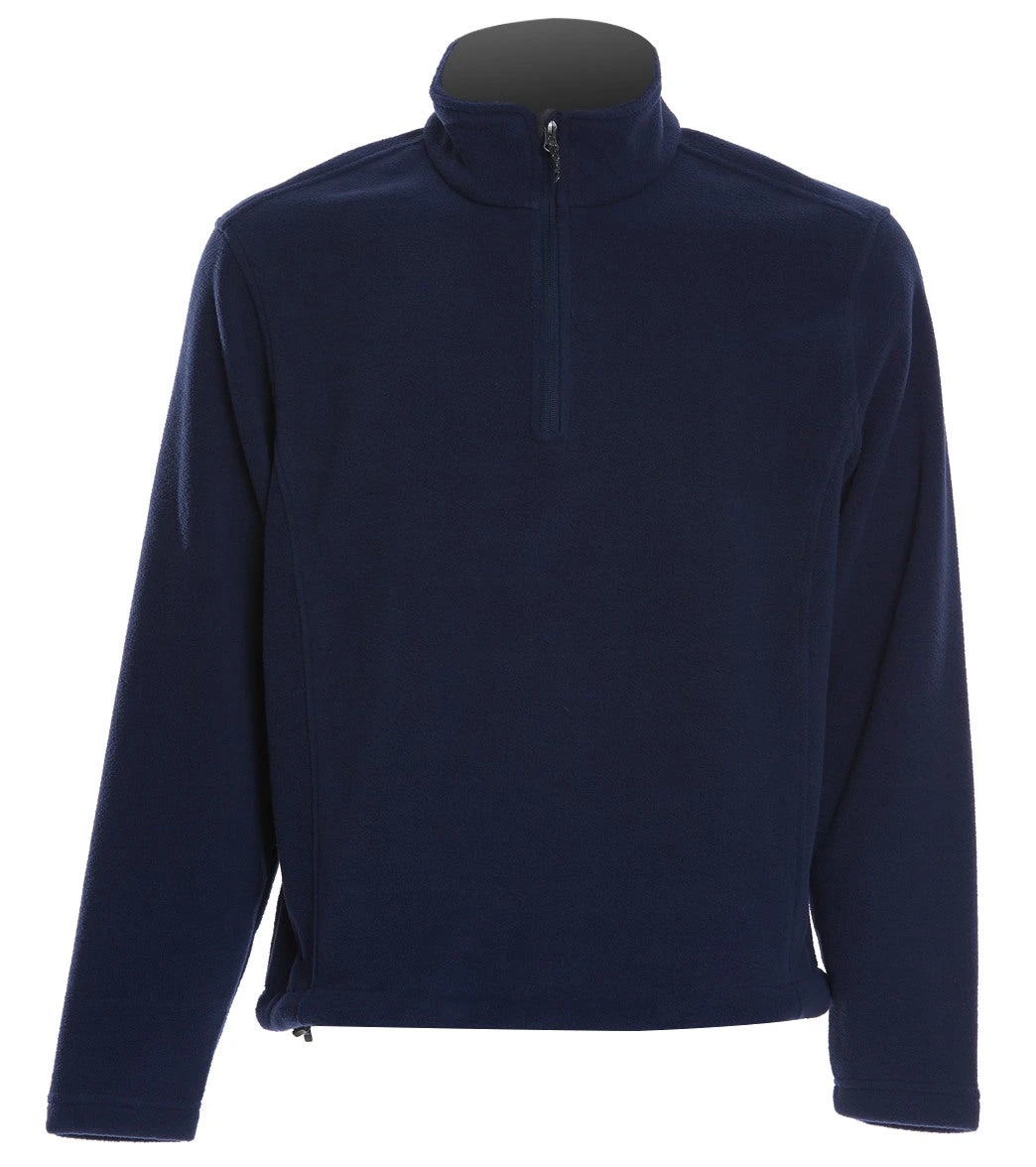Unisex Fleece 1/4-Zip Pullover 1 Unisex Fleece 1/4-Zip Pullover