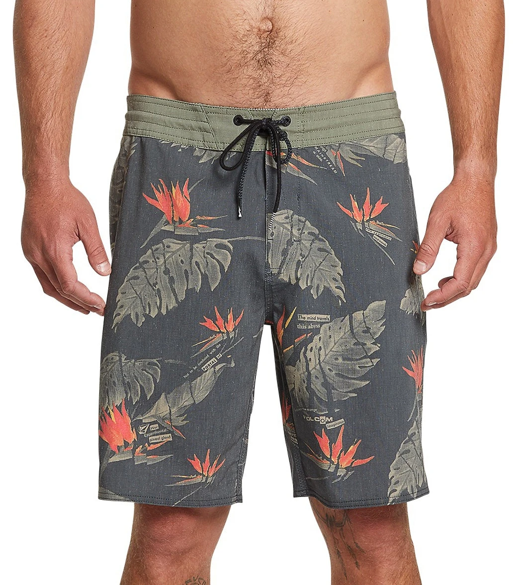 Volcom Men's 19" Floral Erupter Stoney Boardshort 1 Volcom Men's 19" Floral Erupter Stoney Boardshort