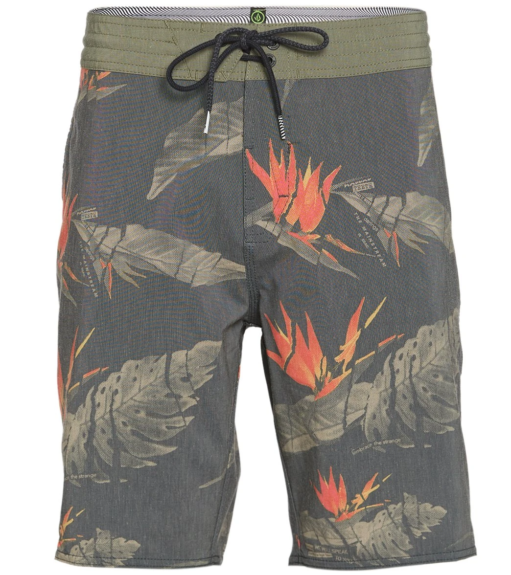 Volcom Men's 19" Floral Erupter Stoney Boardshort 3 Volcom Men's 19" Floral Erupter Stoney Boardshort - Image 3