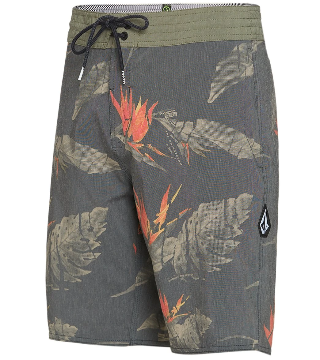 Volcom Men's 19" Floral Erupter Stoney Boardshort 4 Volcom Men's 19" Floral Erupter Stoney Boardshort - Image 4