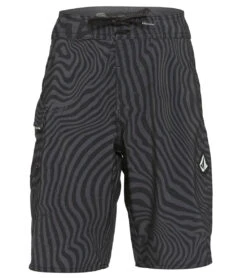 Volcom Boys' 17" Filbert Stripe Mod Boardshort (Big Kid)