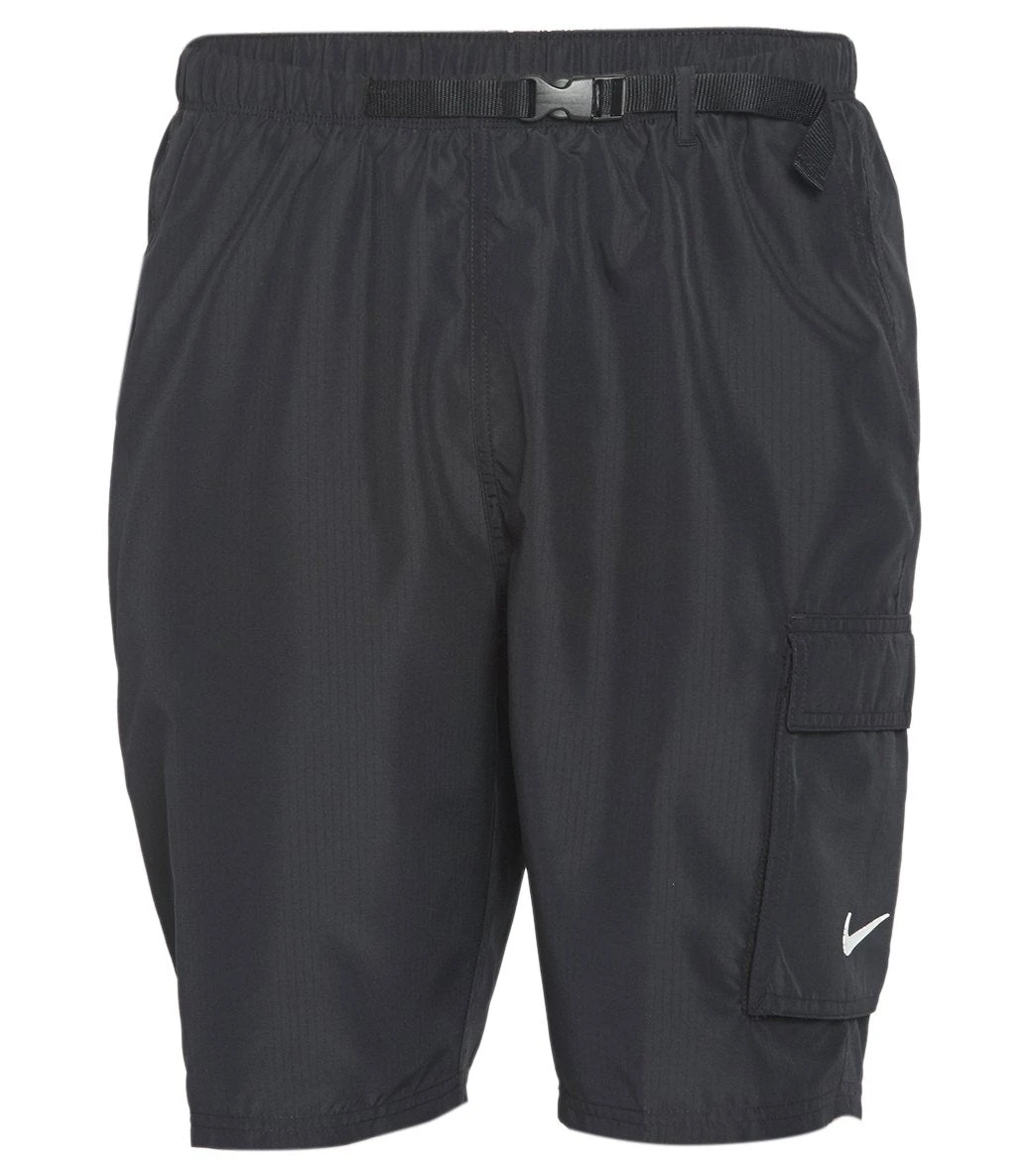 Nike Men's 20" Belted Packable Swim Trunks 1 Nike Men's 20" Belted Packable Swim Trunks