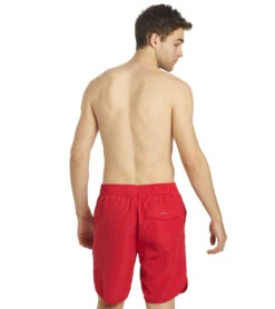 Men's Hybrid Board Short -Swimming And Diving 6215362085032 red 4a