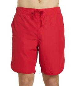 Men's Hybrid Board Short -Swimming And Diving 6215362085032 red 5a