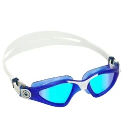 AQUASPHERE Kayenne Titanium Mirrored Lens Goggle -Swimming And Diving 6215489454248 bluemirroredlensdarkbluewhite 3a
