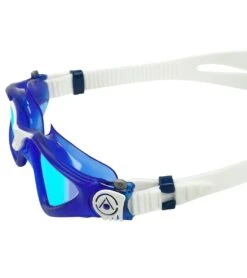 AQUASPHERE Kayenne Titanium Mirrored Lens Goggle -Swimming And Diving 6215489454248 bluemirroredlensdarkbluewhite 5a