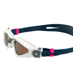 AQUASPHERE Kayenne Compact Fit Polarized Lens Goggle -Swimming And Diving 6215490240680 brownpolarizedwhitegrey 5a