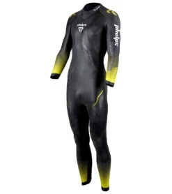 Men's Racer 2.0 Performance Fullsleeve Triathlon Wetsuit 7 Men's Racer 2.0 Performance Fullsleeve Triathlon Wetsuit -Swimming And Diving 6225124294824 blackyellow 3a