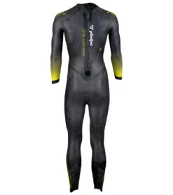 Men's Racer 2.0 Performance Fullsleeve Triathlon Wetsuit 8 Men's Racer 2.0 Performance Fullsleeve Triathlon Wetsuit -Swimming And Diving 6225124294824 blackyellow 4a