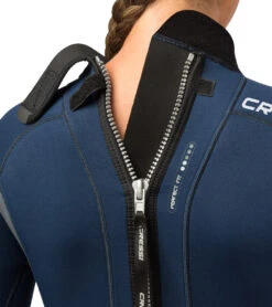 CRESSI Women's Fast 3mm Full Wetsuit 8 CRESSI Women's Fast 3mm Full Wetsuit -Swimming And Diving 6229755887784 bluegrey 3a