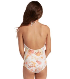 Billabong Girls' Little Bit Of Sunshine One Piece Swimwear -Swimming And Diving 6297053986984 multi 3a