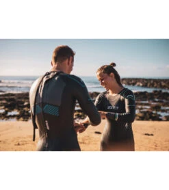 Zone3 Men's Advance Full Sleeve Triathlon Wetsuit -Swimming And Diving 6553494356136 blackbluegunmetal 4a