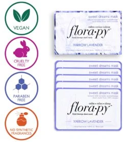 Sweet Dreams Aromatherapy Sheet Mask 5 Count, Yarrow Lavender 10 Sweet Dreams Aromatherapy Sheet Mask 5 Count, Yarrow Lavender -Swimming And Diving 6611789414568 5