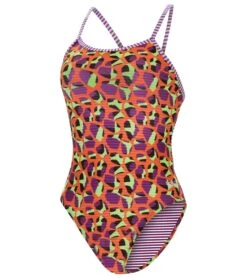 Uglies Women's String Back One Piece Swimsuit -Swimming And Diving 6618681868456 jumpinggiraffe 3a