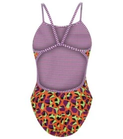 Uglies Women's String Back One Piece Swimsuit -Swimming And Diving 6618681868456 jumpinggiraffe 4a
