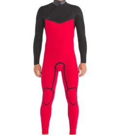 Body Glove Men's Red Cell 4/3mm Chest Zip Full Wetsuit -Swimming And Diving 6680264540328 black 3a