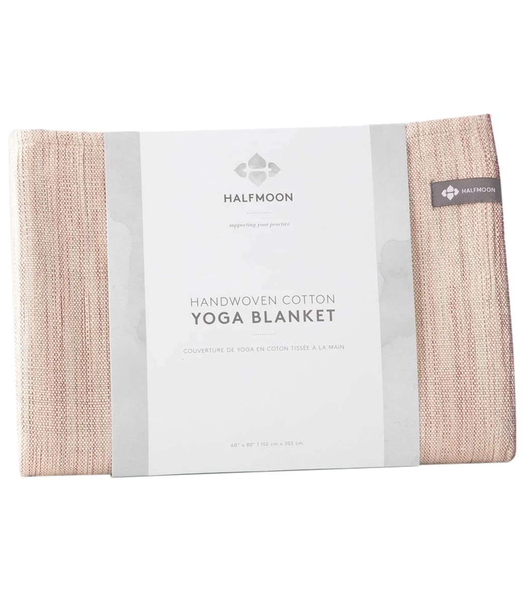 Melange Cotton Yoga Blanket 2 Melange Cotton Yoga Blanket - Image 2
