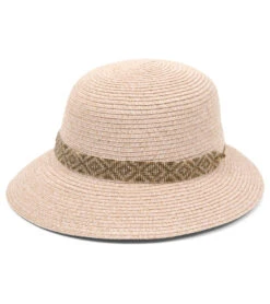 Women's Diamante Straw Hat