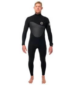 Rip Curl Men's Flashbomb Heatseeker 3/2 Zip Free Full Wetsuit