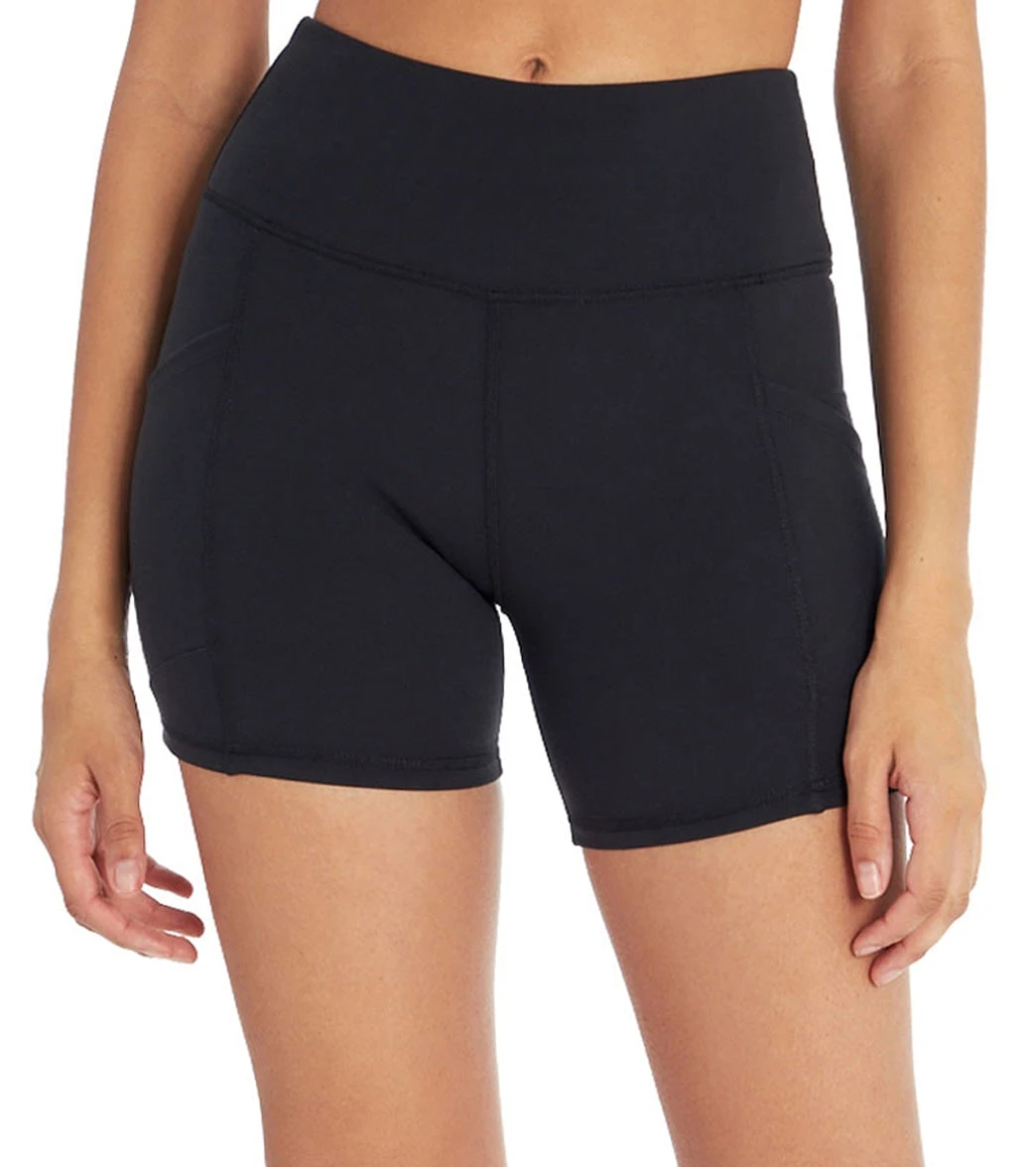 Marika Linnette High Waisted Tummy Control Yoga Shorts 1 Marika Linnette High Waisted Tummy Control Yoga Shorts