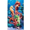 Dohler Seahorses Reef Beach Towel 30”X 60”