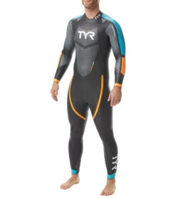 Swimming And Diving 43 TYR Men's Hurricane Cat 2 Fullsleeve Triathlon Wetsuit