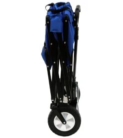 Collapsible Folding Outdoor Utility Wagon -Swimming And Diving 6848915898536 blue 4a