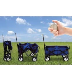 Collapsible Folding Outdoor Utility Wagon -Swimming And Diving 6848915898536 blue 6a