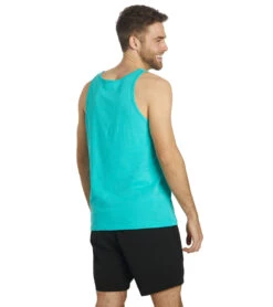 Limited Edition Men’s Tank Top -Swimming And Diving 6919393247400 teal 3a