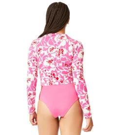 Women's Charlie Long Sleeve Sunshirt -Swimming And Diving 6953887203496 orchard 3a