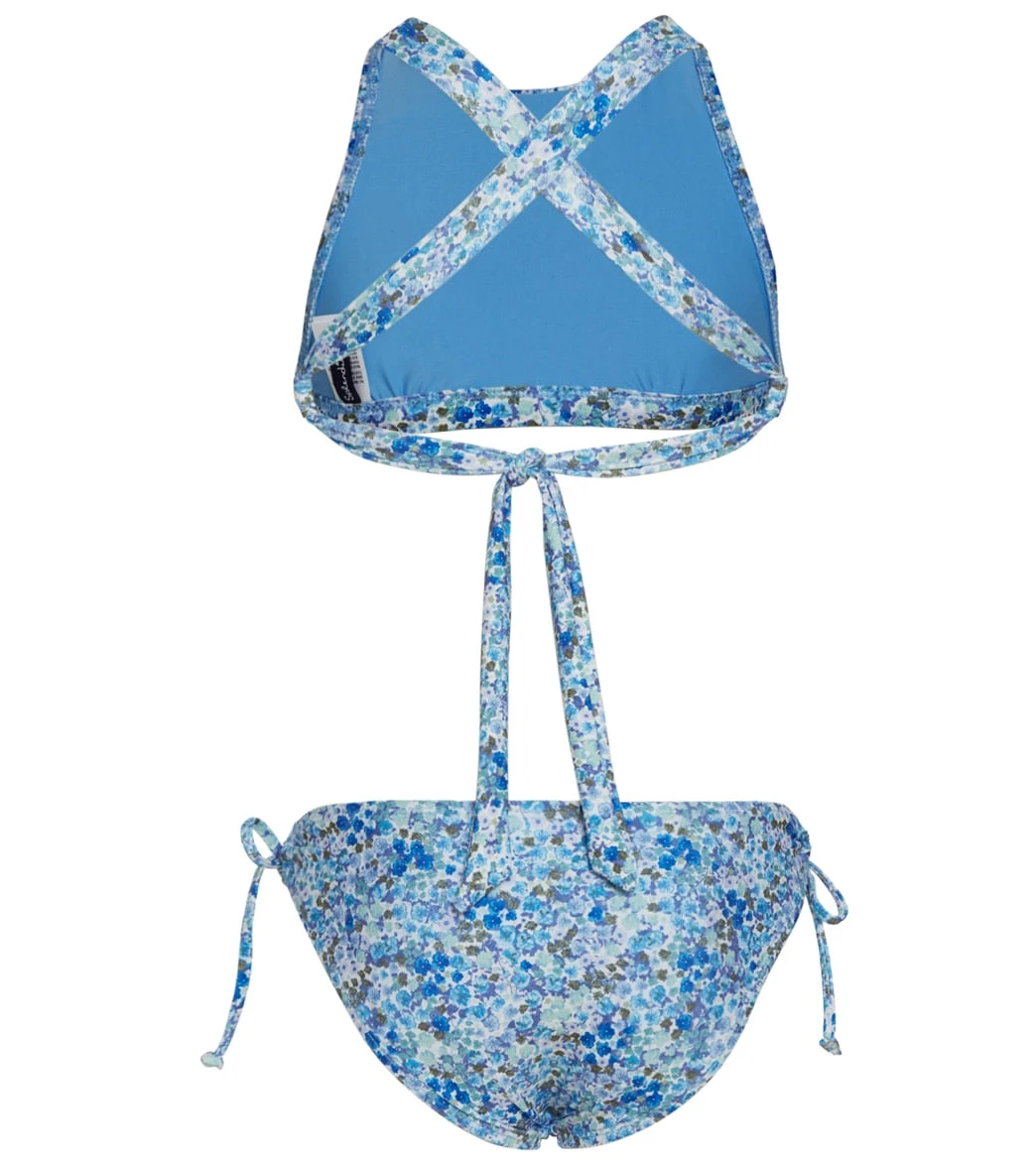 Girls' Flora High Neck Two Piece Set (Big Kid) 2 Girls' Flora High Neck Two Piece Set (Big Kid) - Image 2