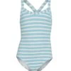 Girls' Horizon Line One Piece Swimsuit (Big Kid)