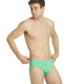 HydroLast Banana Buddy Brief Swimsuit 11 HydroLast Banana Buddy Brief Swimsuit -Swimming And Diving 7074732114088 green 3a