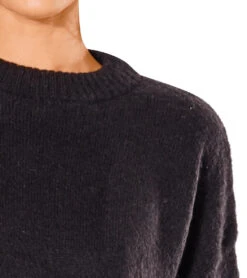 Rip Curl Women's Freshwater Crew Sweater -Swimming And Diving 7140820418728 black 5a