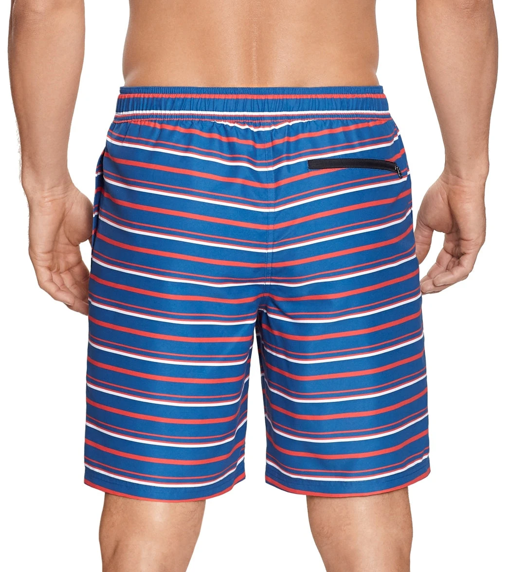 Reebok Men's Stripe Flow 9" Swim Trunks 3 Reebok Men's Stripe Flow 9" Swim Trunks - Image 3