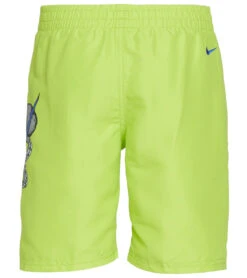 Nike Boys' Octologo 15" Volley Short (Little Kid) -Swimming And Diving 7187161514152 atomicgreen 3a