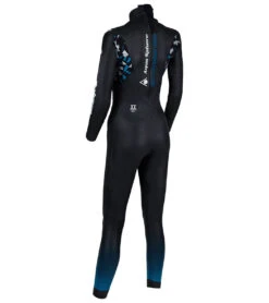 AQUASPHERE Women's Aqua Skin V3 Tri Wetsuit -Swimming And Diving 7197878681768 blackturquoise 3a