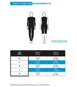 AQUASPHERE Women's Aqua Skin V3 Tri Wetsuit -Swimming And Diving 7197878681768 blackturquoise 5a