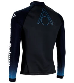 AQUASPHERE Men's Aqua Skin V3 Tri Top -Swimming And Diving 7197879238824 blackturquoise 3a