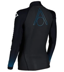 AQUASPHERE Women's Aqua Skin V3 Tri Top -Swimming And Diving 7197879402664 blackturquoise 3a