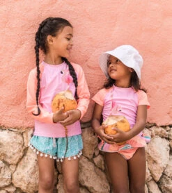 Girls' Spearmint Spot Swim Shorts (Little Kid, Big Kid) -Swimming And Diving 7217019257000 mint 4a