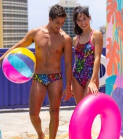Sporti X Tyler Wallach Limited Edition Rainbow Rave Brief Swimsuit 14 Sporti X Tyler Wallach Limited Edition Rainbow Rave Brief Swimsuit -Swimming And Diving 7242997039272 multi 3a
