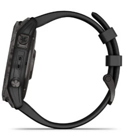 Garmin Fenix 7X Sapphire Solar Carbon Gray DLC Titanium/Black Band 21 Garmin Fenix 7X Sapphire Solar Carbon Gray DLC Titanium/Black Band -Swimming And Diving 7289506398376 carbongrayblack 11a