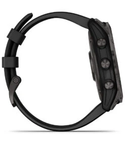 Garmin Fenix 7X Sapphire Solar Carbon Gray DLC Titanium/Black Band 15 Garmin Fenix 7X Sapphire Solar Carbon Gray DLC Titanium/Black Band -Swimming And Diving 7289506398376 carbongrayblack 5a