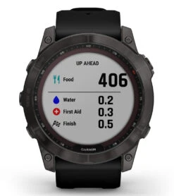 Garmin Fenix 7X Sapphire Solar Carbon Gray DLC Titanium/Black Band 18 Garmin Fenix 7X Sapphire Solar Carbon Gray DLC Titanium/Black Band -Swimming And Diving 7289506398376 carbongrayblack 8a