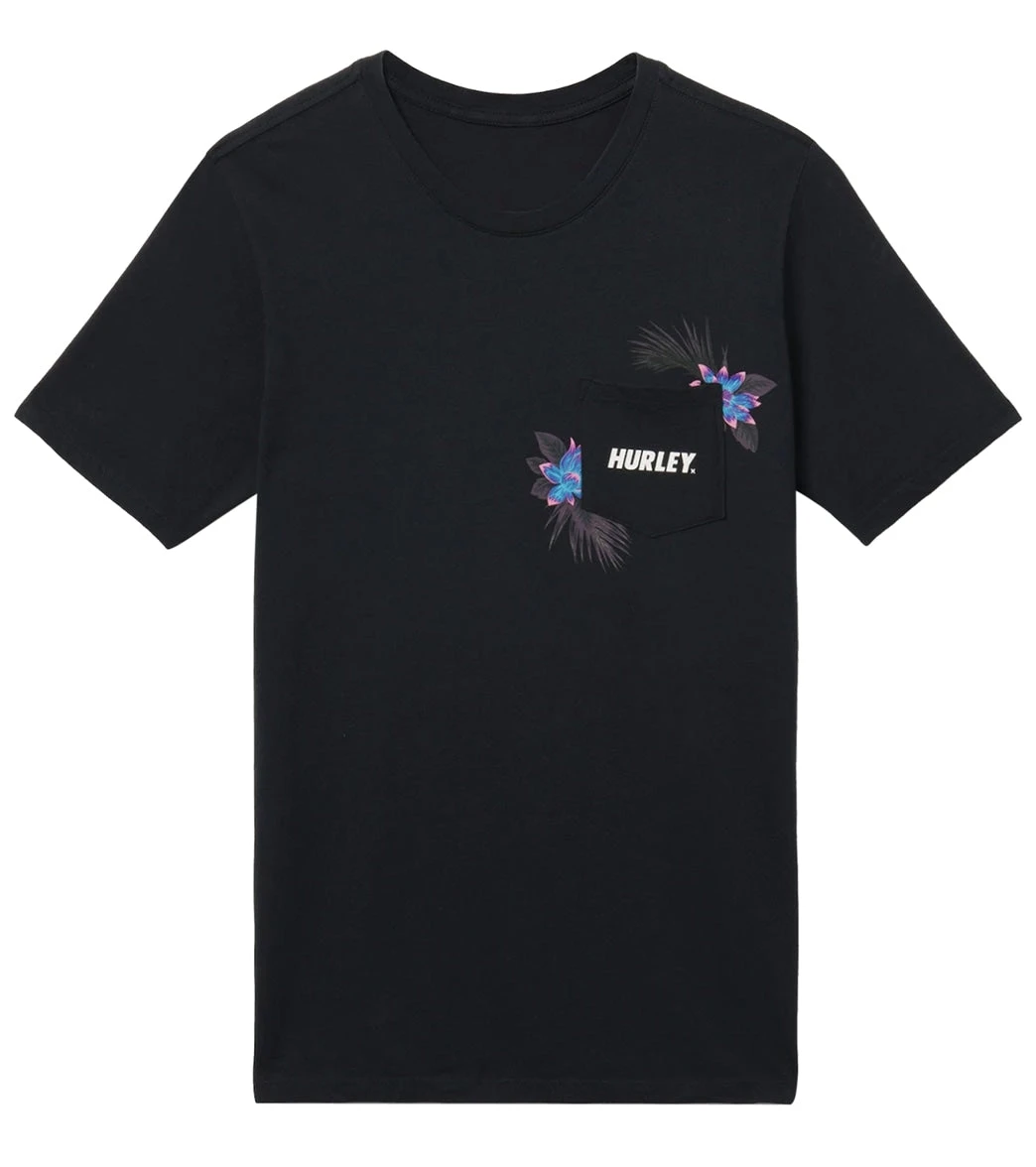 HURLEY Men's Every Day Washed Alamoana Fastlane Pocket Tee 1 HURLEY Men's Every Day Washed Alamoana Fastlane Pocket Tee
