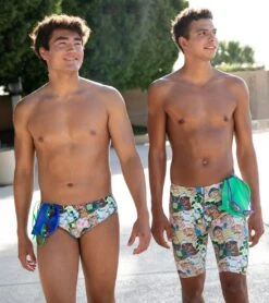 Sporti X Mat Chavez Limited Edition Chlorine Machines Jammer Swimsuit -Swimming And Diving 7355392753832 multi 9a