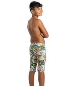 Sporti X Mat Chavez Limited Edition Chlorine Machines Jammer Swimsuit Youth (22-28) -Swimming And Diving 7355393114280 multi 3a